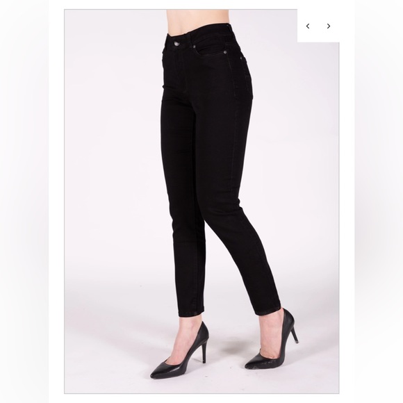 Carreli Angela Fit Suede-Feel Hot Red Pants | Size 28/4 - Picture 2 of 6